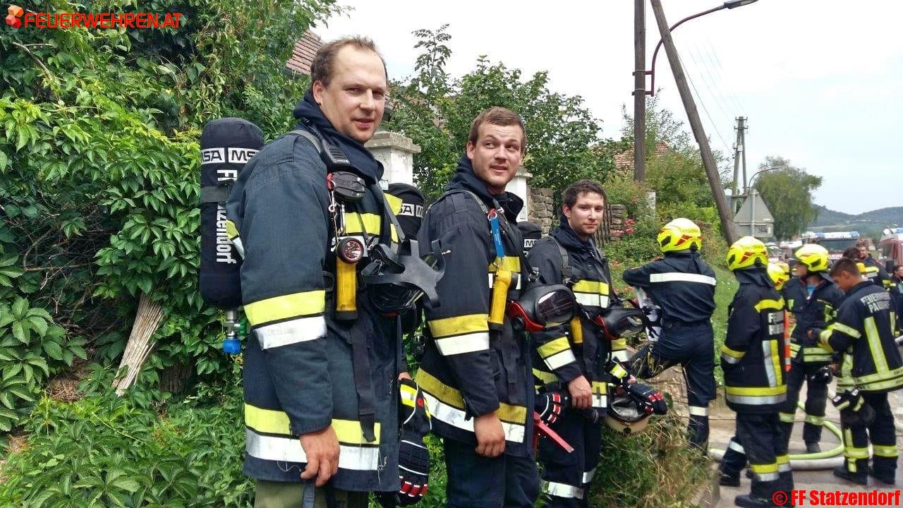 FF Statzendorf: Wohnhausbrand in Hörfarth