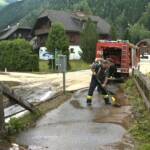 BFV Liezen: Aufräumarbeiten in den Katastrophengebieten