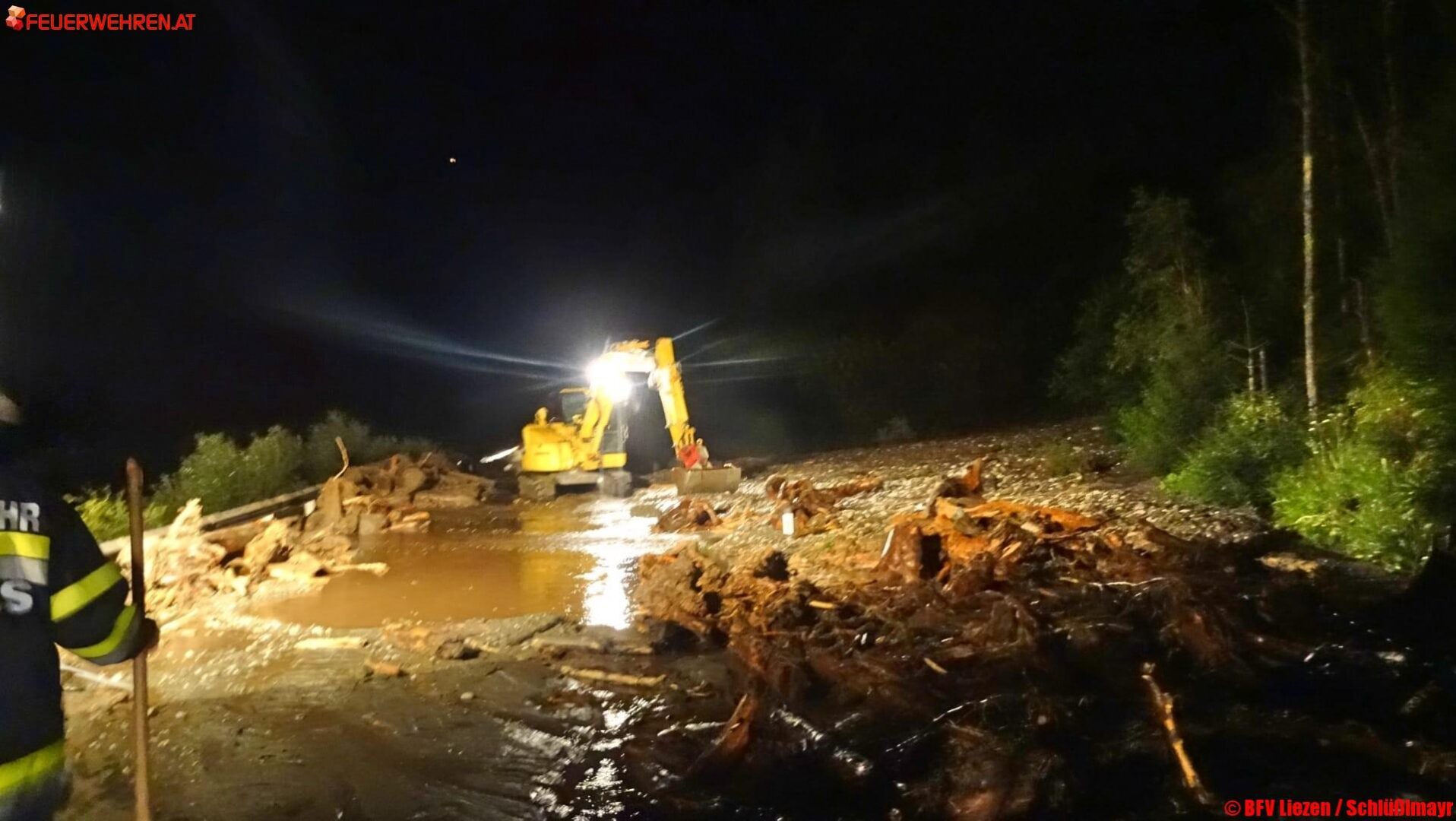 BFV Liezen: Dutzende Murenabgänge im Bezirk Liezen