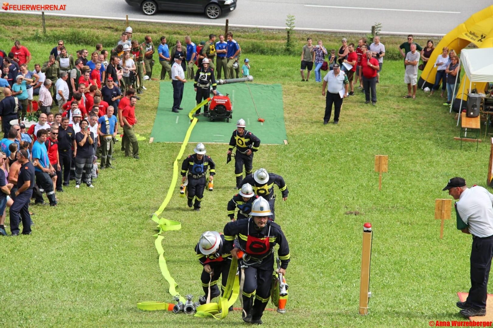 FF Lassing: Das war der Löschangriff Alpinstil 2017