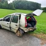 FF Weistrach: Verkehrsunfall auf der B 122