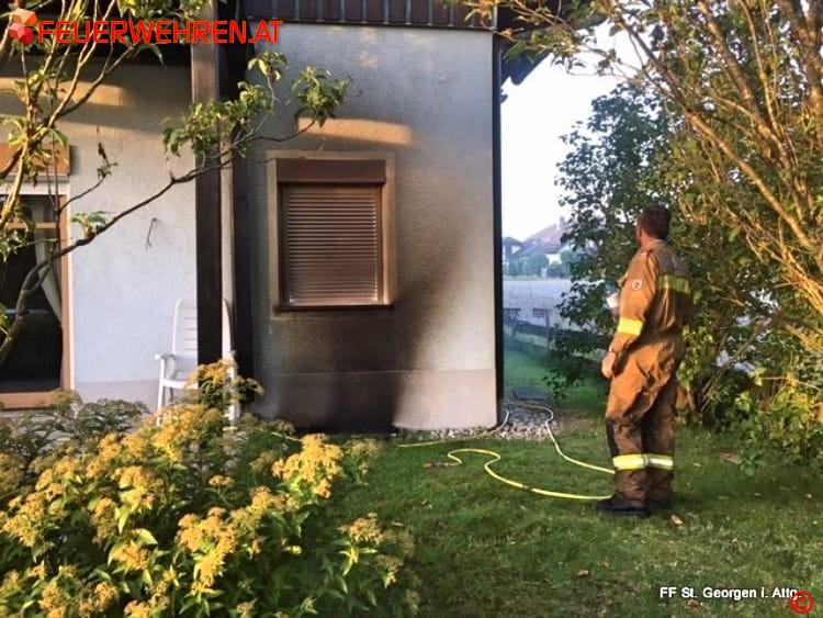 FF St. Georgen i.A.: Wohnhausbrand in Abtsdorf
