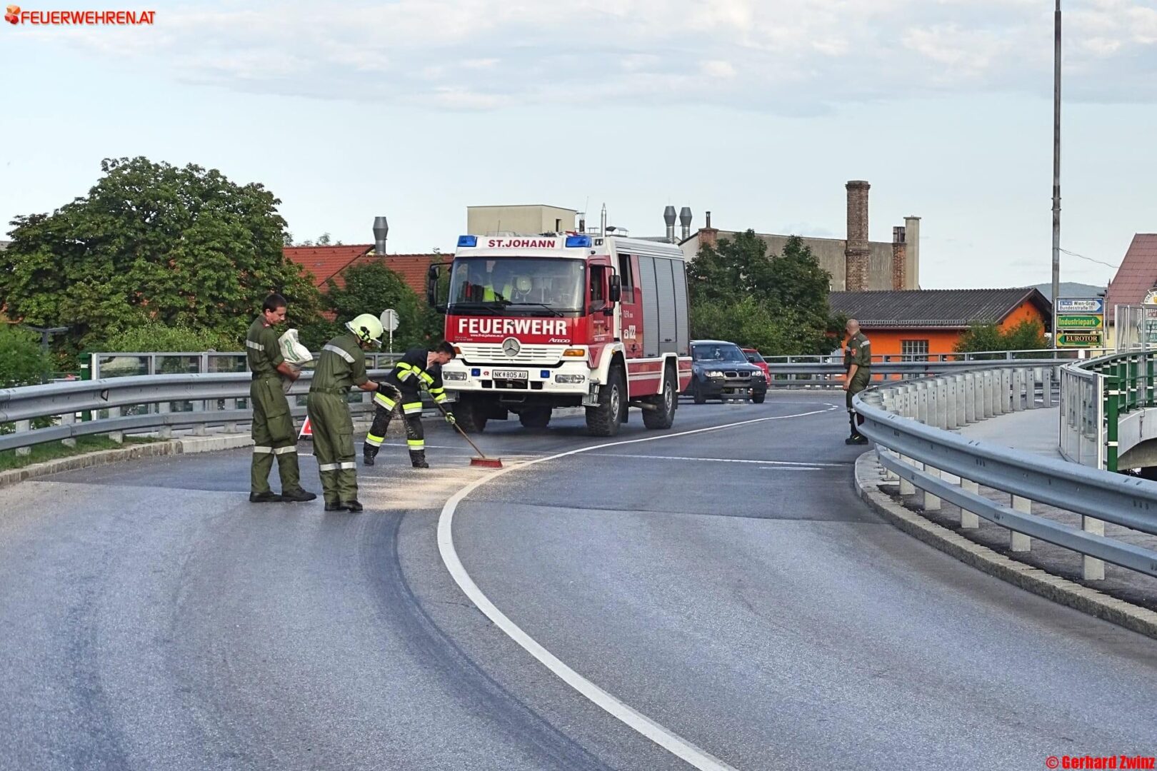 3.2 km lange Ölspur durch Ternitz