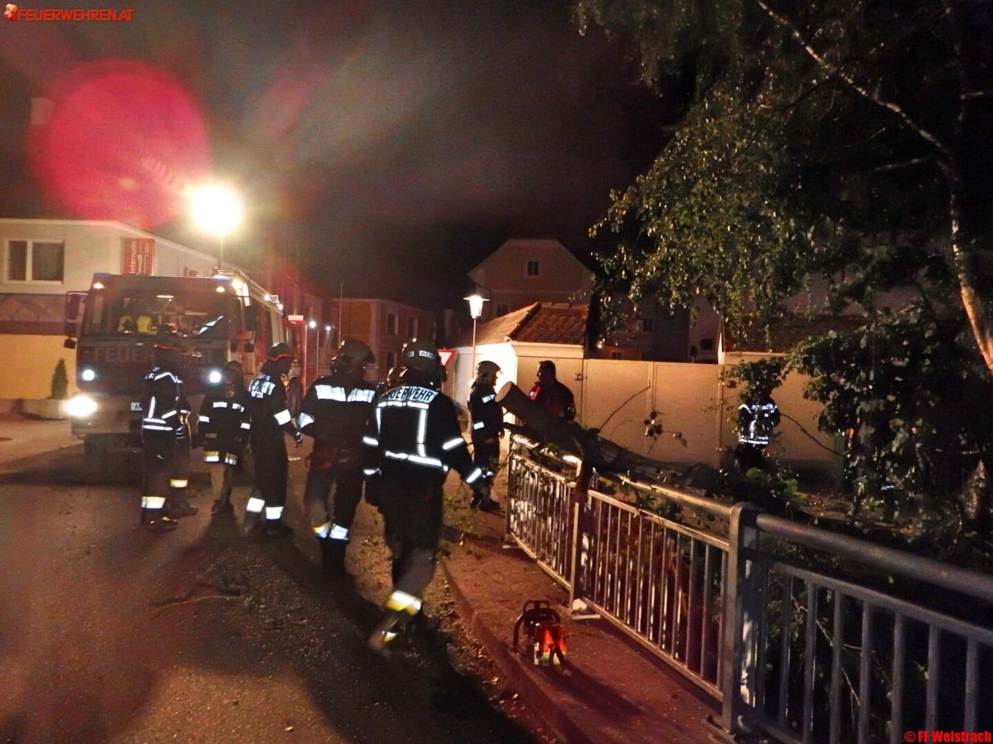 FF Weistrach: Sturmeinsätze in Weistrach