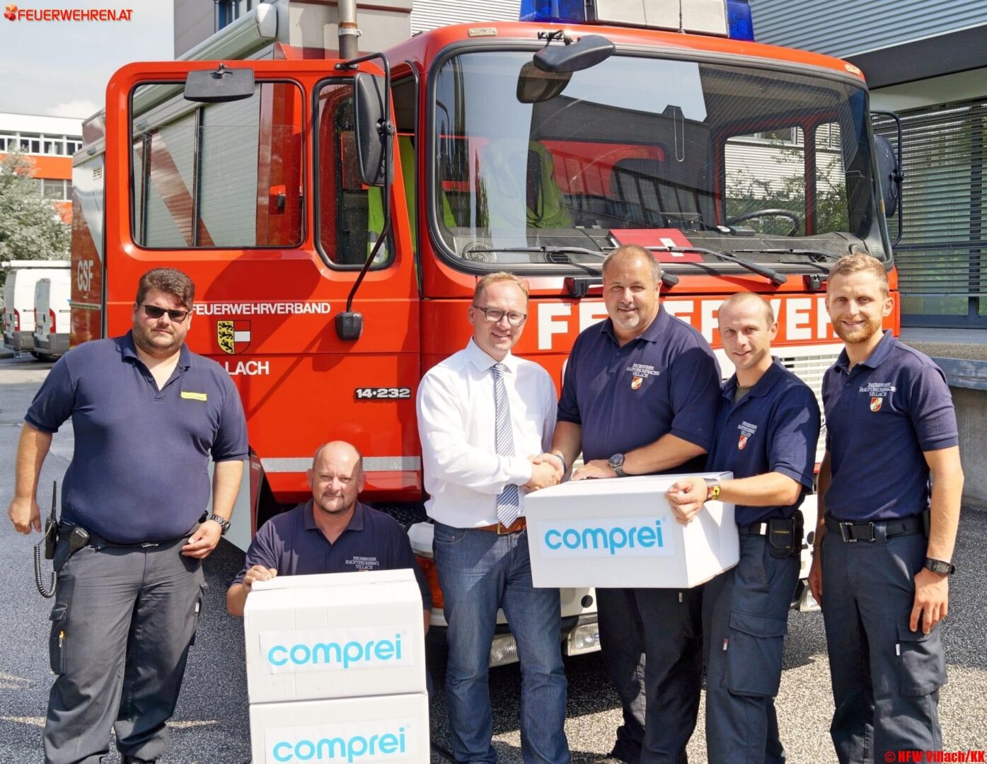 HFW Villach: Villacher Betrieb unterstützt Hauptfeuerwache