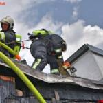 BF Wien: Dachbrand in Wien Favoriten