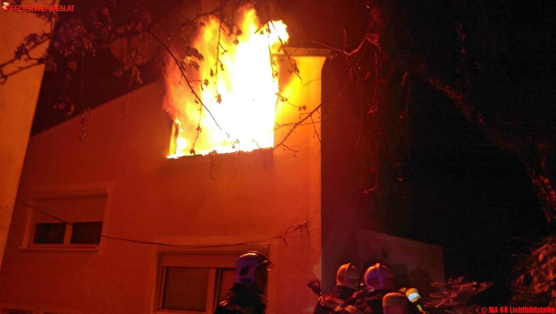 BF Wien: Zimmerbrand in der Donaustadt