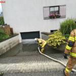 FF St. Georgen i.A.: Überflutungen nach Starkregen 2