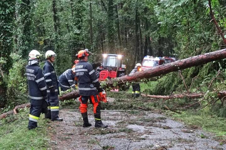 BFVDL: Schwere Unwetter über dem Bezirk Deutschlandsberg
