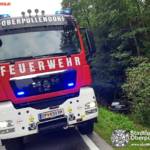 STF Oberpullendorf: Fahrzeugbergung auf der B50 1