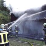 FF Klosterneuburg: Wohnhausbrand in der Schwarzen Au