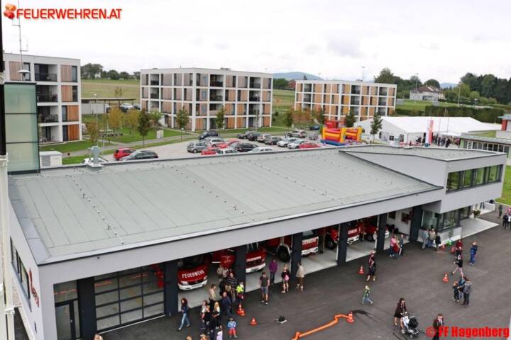 FF Hagenberg: Neues Feuerwehrhaus feierlich eröffnet