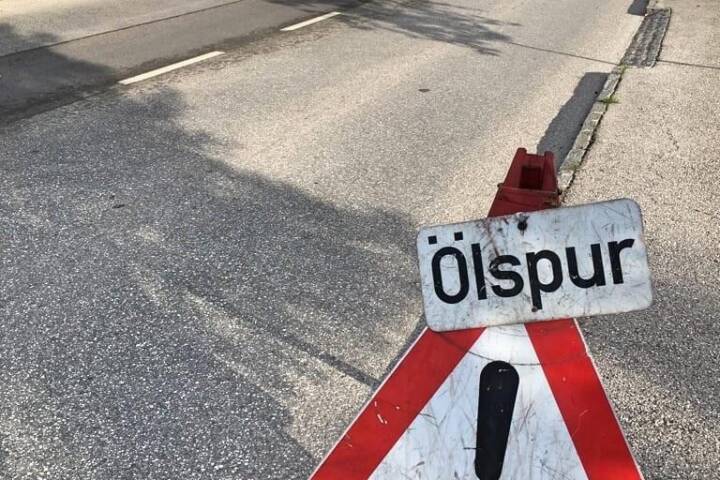 Ölspur durch Ternitz