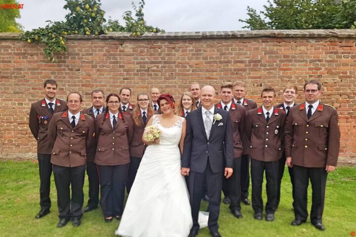 FF Pettendorf: Hochzeit unseres Verwalters
