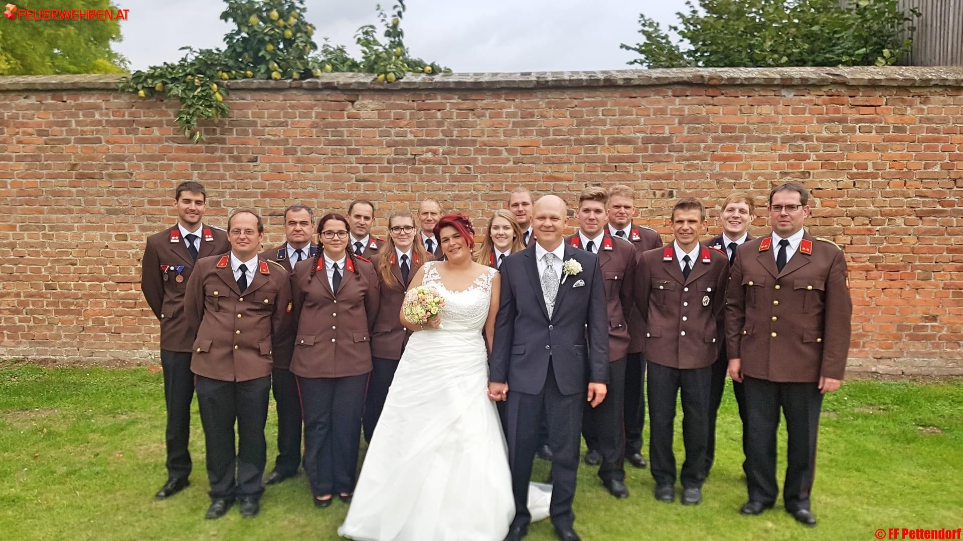 FF Pettendorf: Hochzeit unseres Verwalters