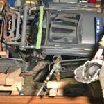 FF Langwies: Person stürzte mit Gabelstapler ab