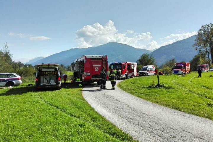 BFV Liezen A06: Tödlicher Verkehrsunfall in St. Lorenzen im Paltental