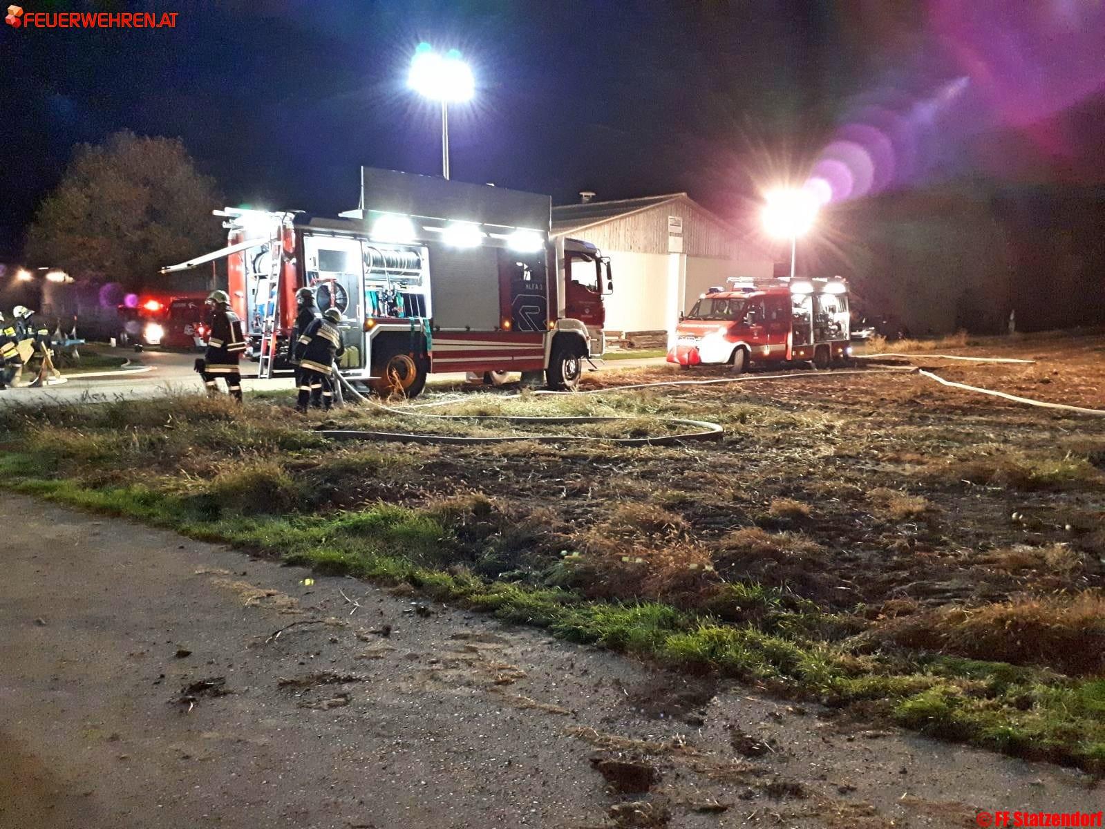 FF Statzendorf: Unterabschnittsübung in Großhain