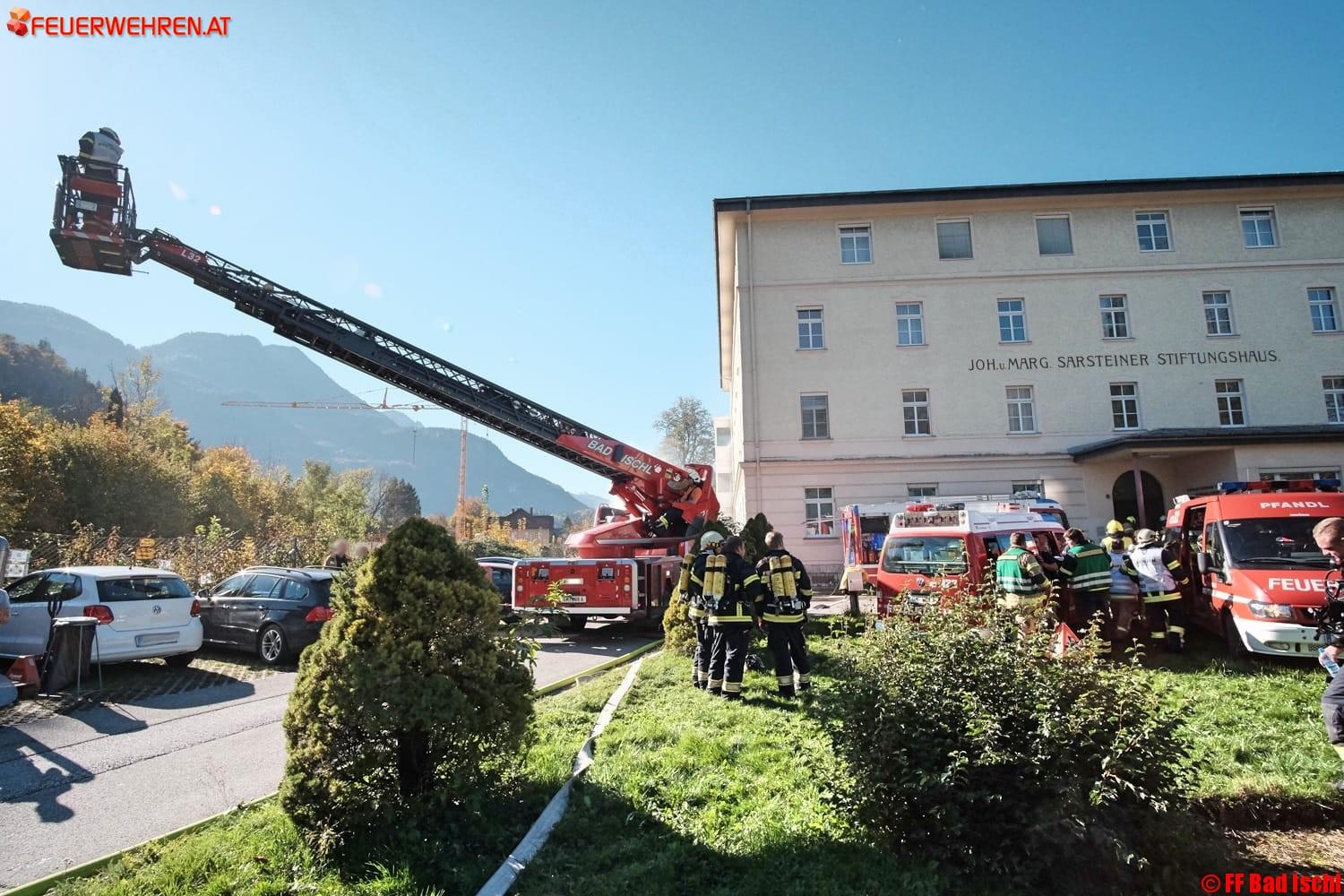 FF Bad Ischl: Herbstübung für die Feuerwehren des Ischler Pflichtbereichs