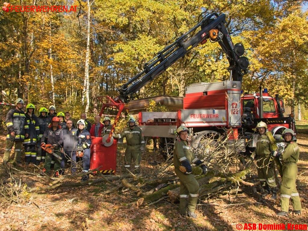 BFKDO Gmünd: Katastrophenhilfsdienst probt für den Ernstfall