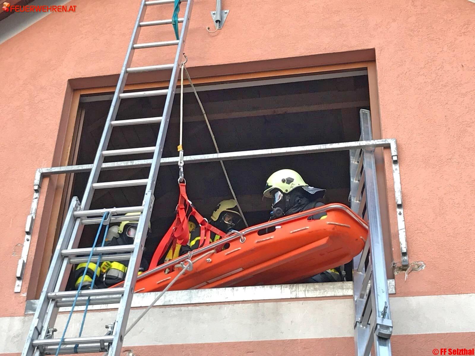 BFV Liezen A06: Atemschutz-Abschnittsübung in Selzthal