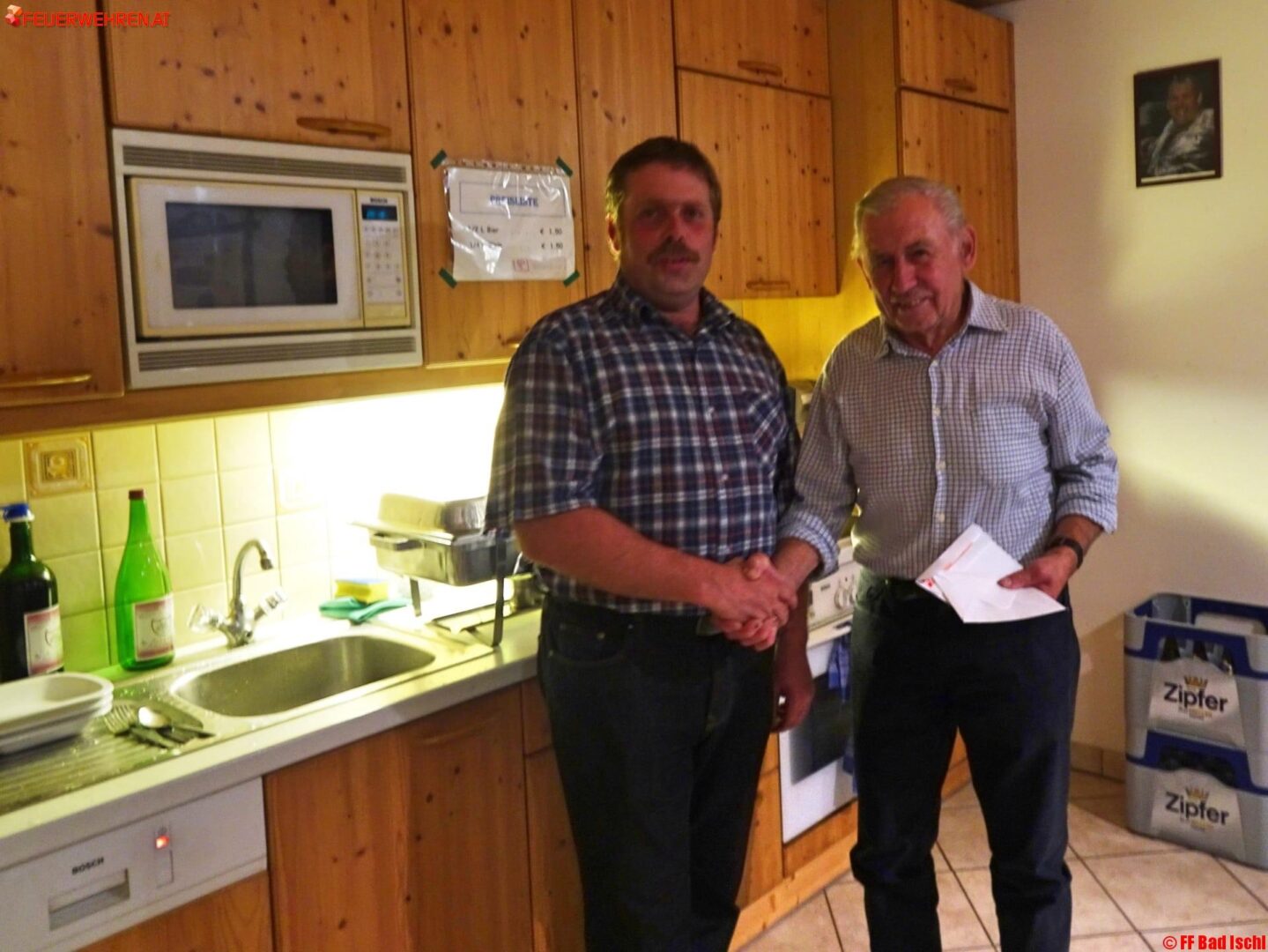FF Bad Ischl: 80iger von HLM Franz Zopf