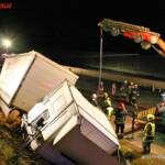 FF Gaweinstal: LKW Bergung A5