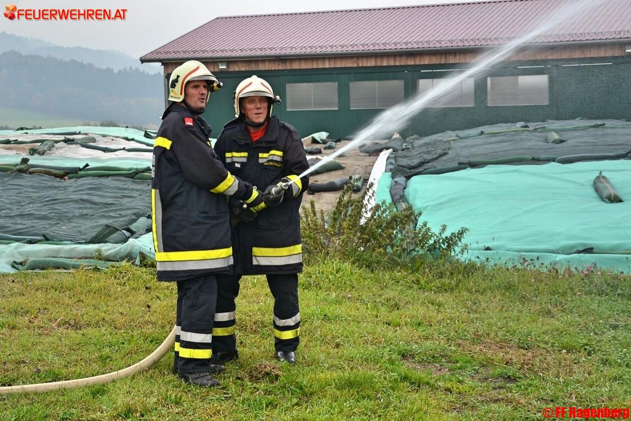 FF Hagenberg: Fordernde Herbstübung