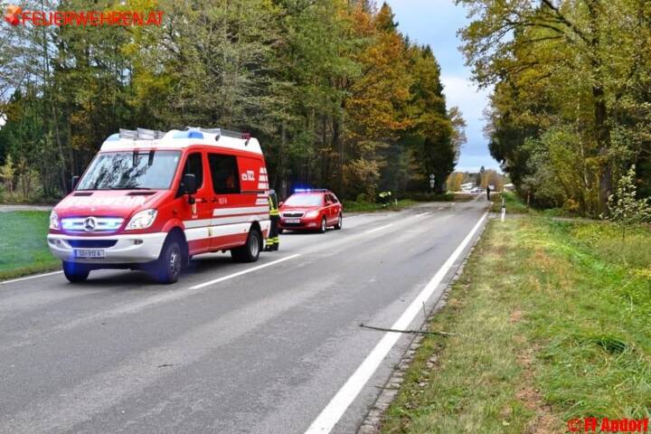 FF Andorf: Sturm Herwart fegte über das Gemeindegebiet