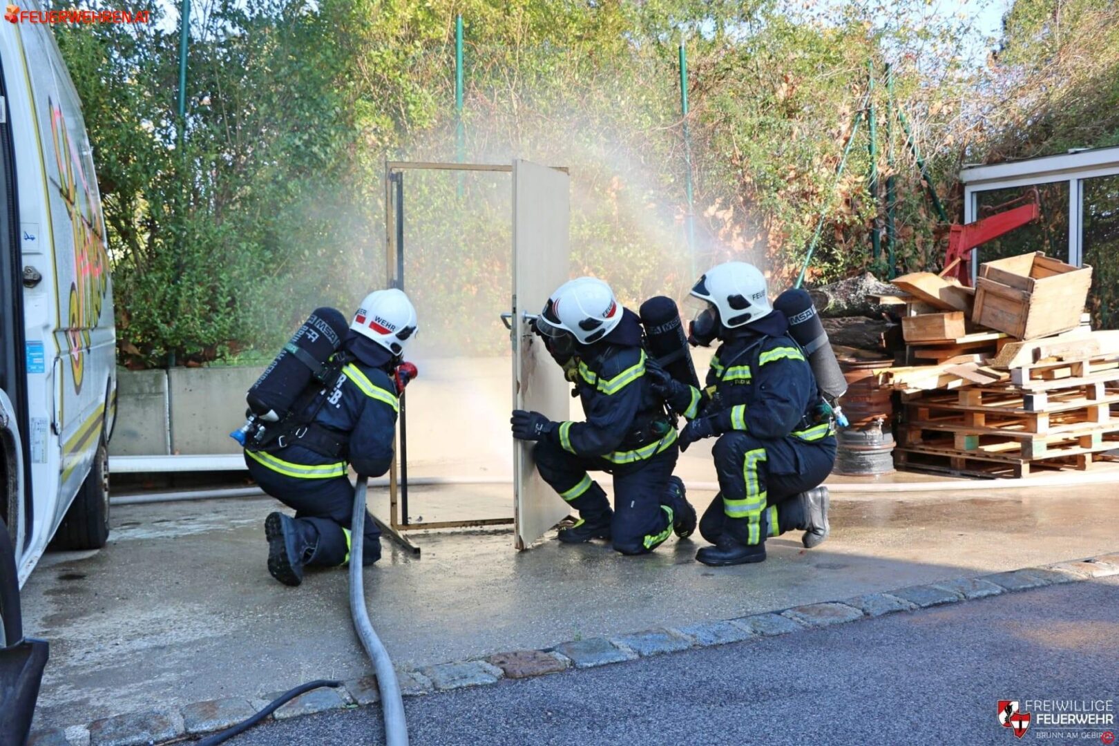 FF Brunn am Gebirge: Brandheiße Ausbildung