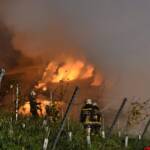 BFVDL: Wirtschaftsgebäudebrand in Deutschlandsberg