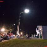 BFKDO Gmünd: Gmünder Feuerwehren proben bei örtlichem Gewerbebetrieb für Ernstfall