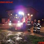 FF Weistrach: 3Achser hängen geblieben