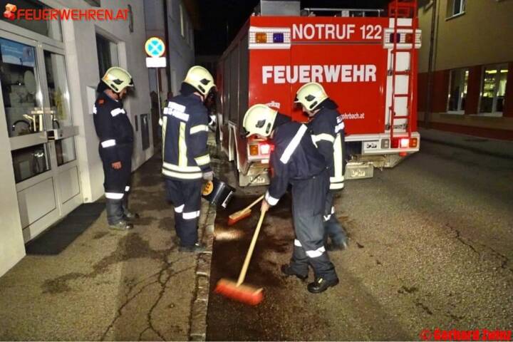 Pkw verlor Diesel