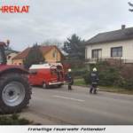 FF Pettendorf: Baum droht auf Wohnhaus zu stürzen 3