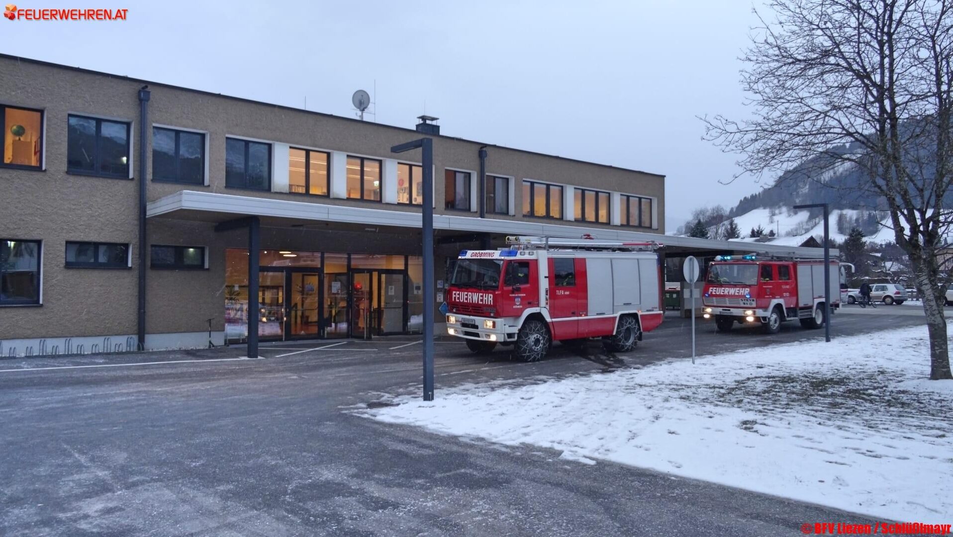 BFV Liezen: Erster Adventeinsatz in NMS Gröbming
