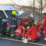 BFV Liezen: Schwerer Verkehrsunfall auf B320 bei Haus