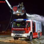 FF Andorf: Gemeinsame Übung von Feuerwehr und Bundesheer