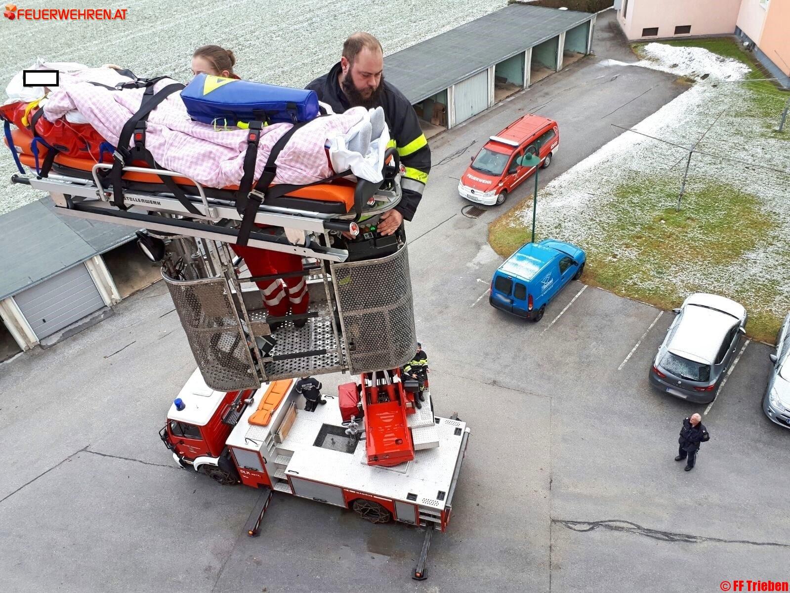 BFV Liezen A06: Menschenrettung Löschsiedlung