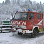 BFV Liezen: Fahrer mit PKW in Enns gestürzt