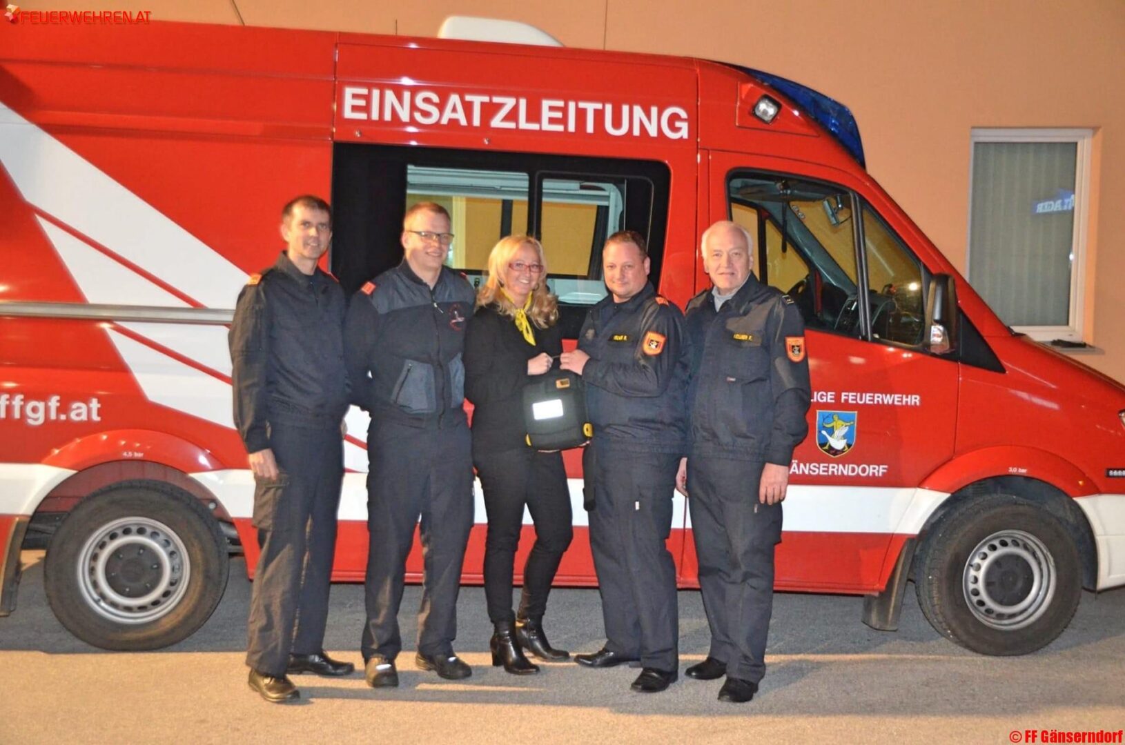 FF Gänserndorf: Strom fürs Herz