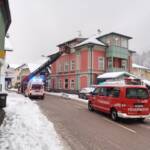 FF Bad Ischl: Personenrettung mittels Drehleiter