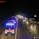 FF Gaweinstal: Verkehrsunfall A5 mit Menschenrettung 4