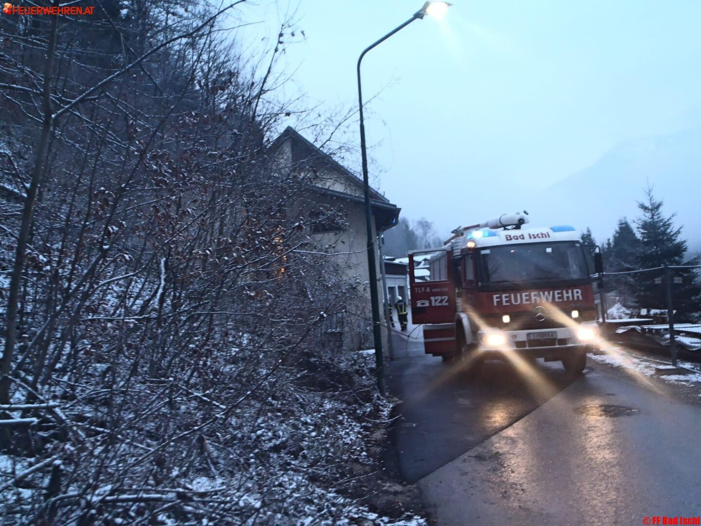 FF Bad Ischl: Brandalarm im Vereinsheim