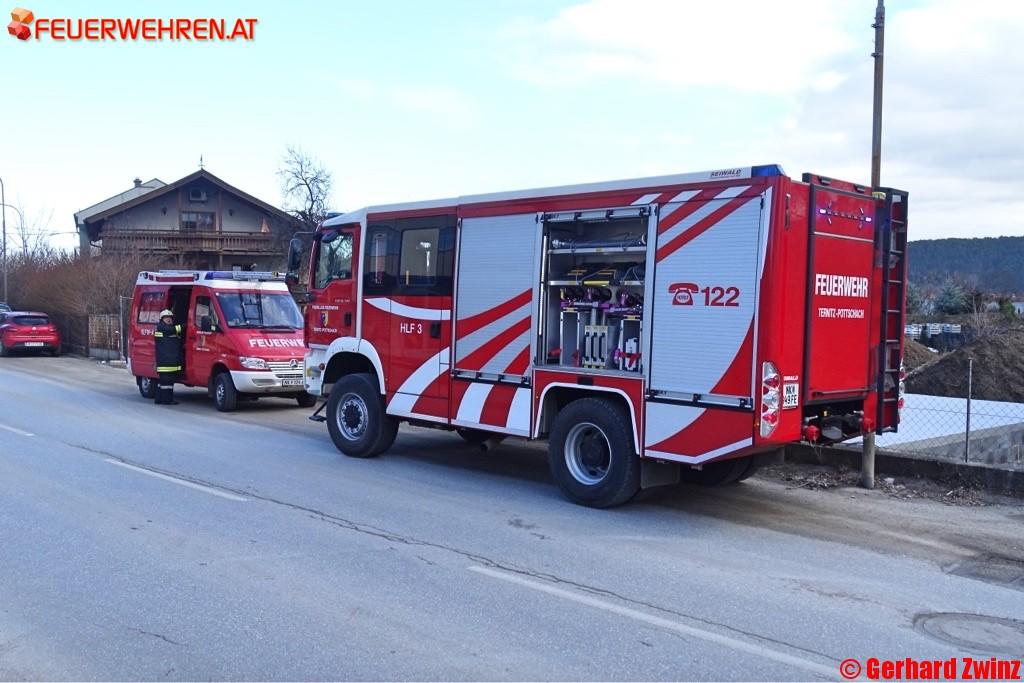 FF Ternitz-Pottschach: Rauch drang aus der Steckdose