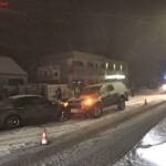 Schnee sorgt für Verkehrsunfall in Jois