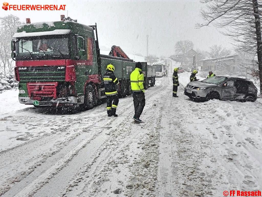 Arbeitsreicher Tag für die Feuerwehren des Bezirkes Deutschlandsberg