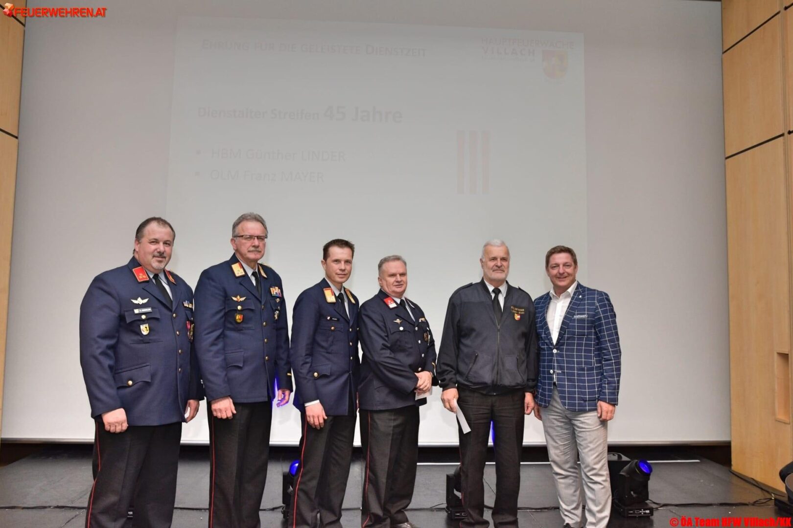 HFW Villach: Jahreshauptversammlung der Hauptfeuerwache