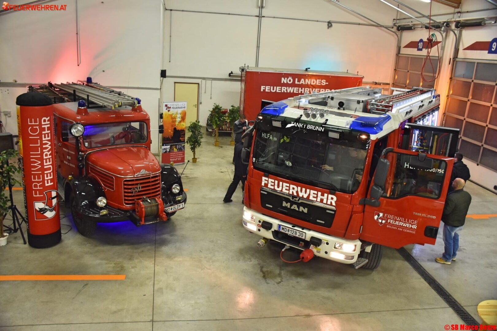 FF Brunn am Gebirge: Ankunft des neuen HLF 2