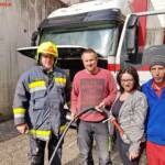 HFW Villach: Möbelhausmitarbeiter verhindern LKW Brand